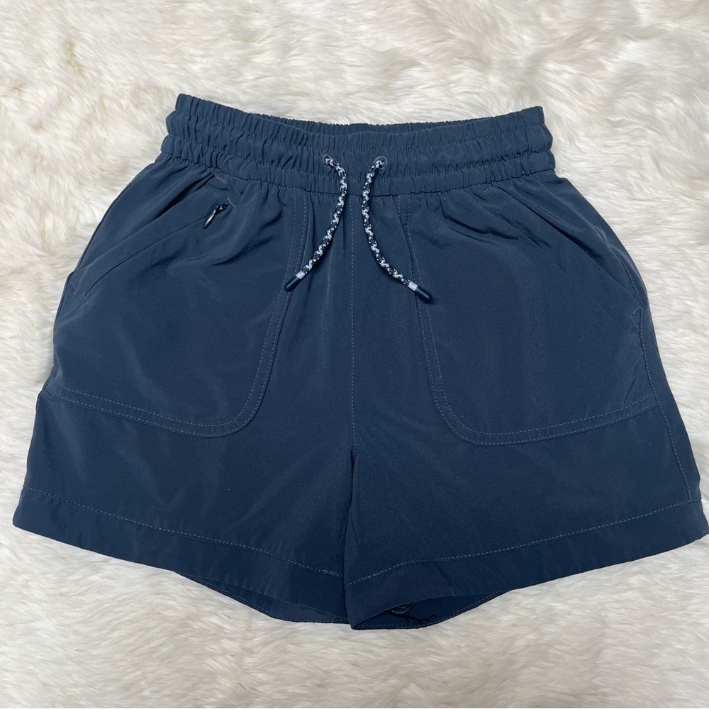 Athleta Girl Game Changer Dark Blue Athletic Shorts XS/6